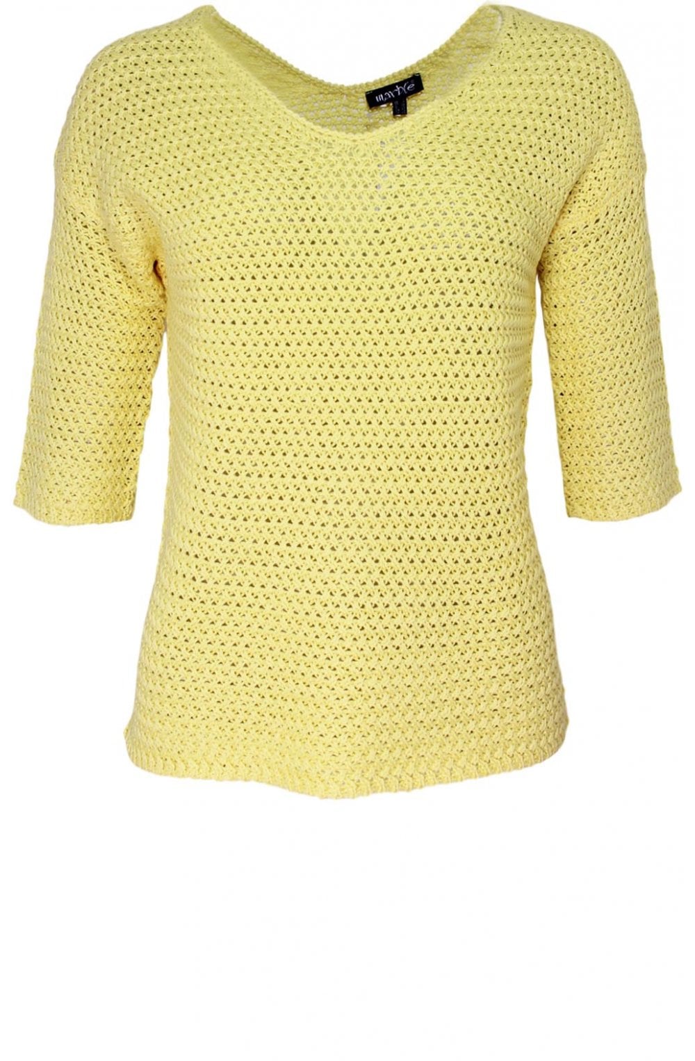 Yellow Loose Knit Jumper