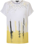 Yellow Patterned Top