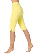 Yellow Pedal Pushers