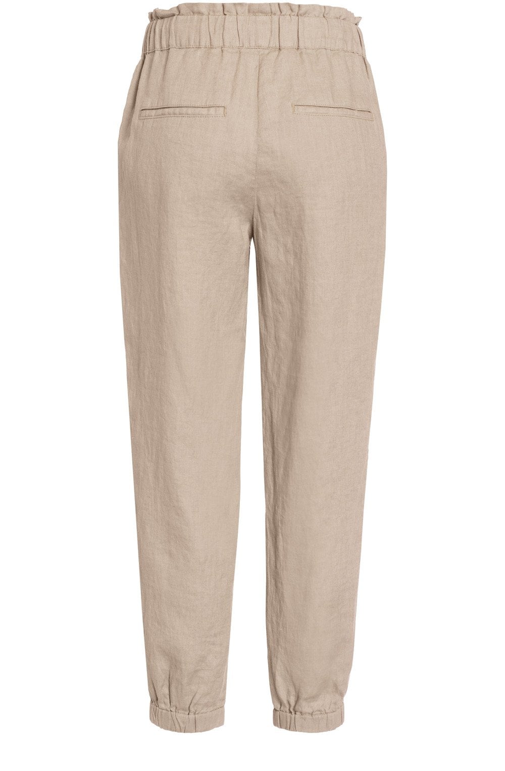 Desert Linen High Waist Trousers