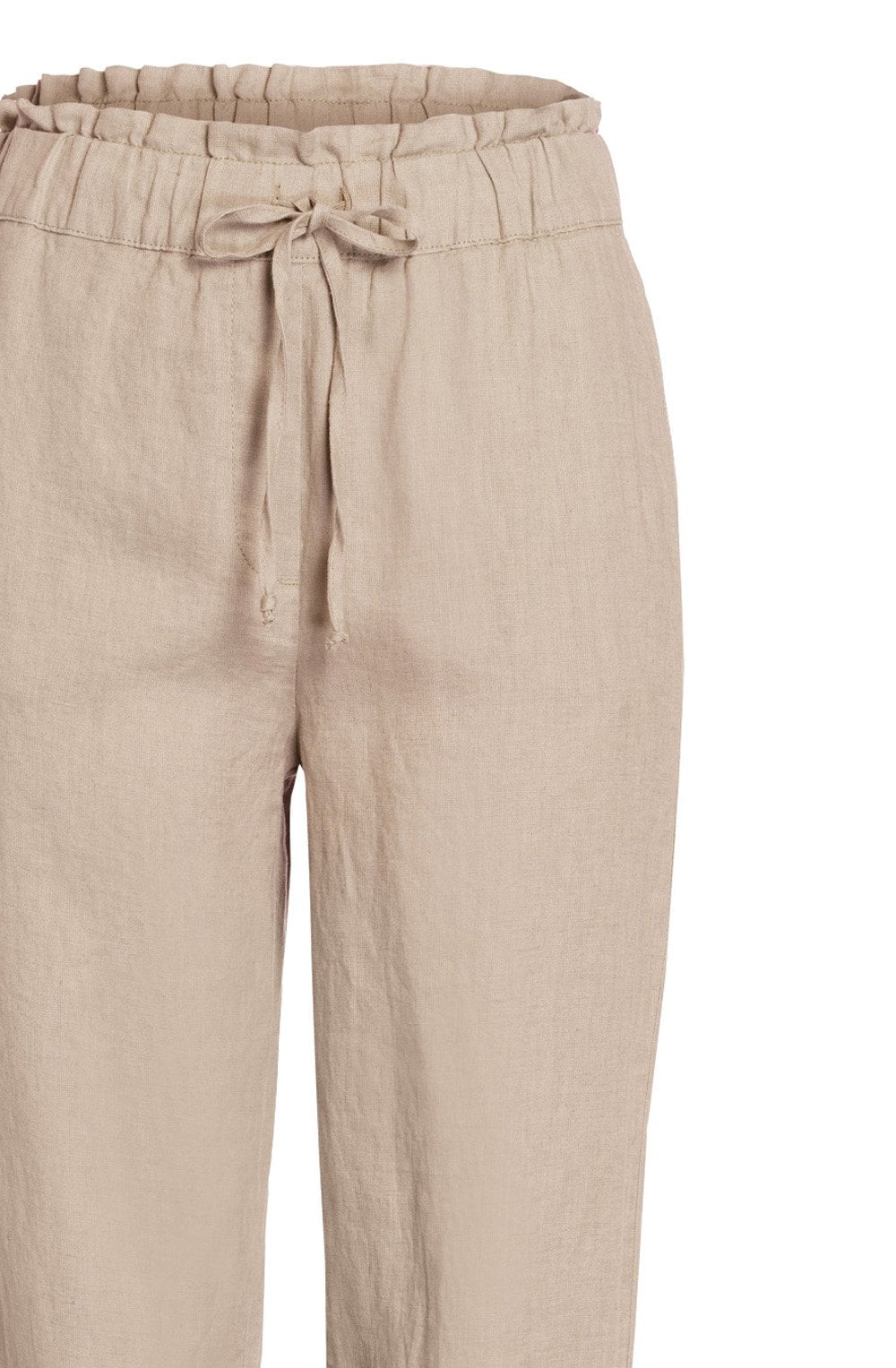 Desert Linen High Waist Trousers