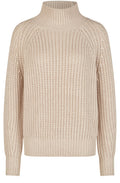 Light Taupe Chunky Knit Relaxed Jumper