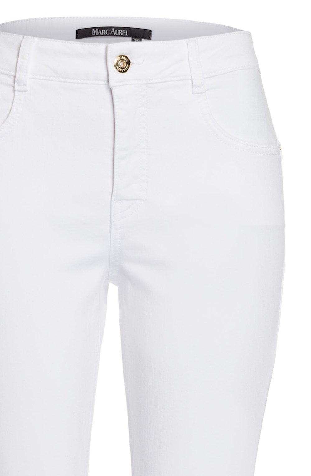 Off White Frayed Hem Boyfriend Jeans