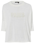 Off White Paris Bead Embroidered Jumper