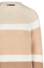 Sand Block Stripes Sweater