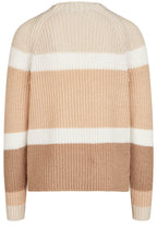 Sand Block Stripes Sweater