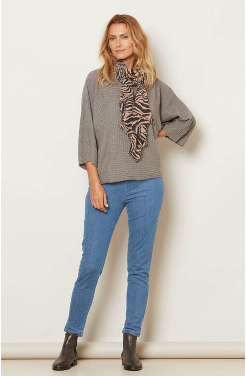 Abigail Rose Animal Print Scarf
