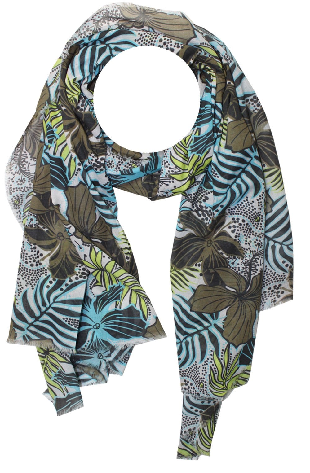 Ada Tropical Print Scarf