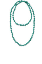Adinas Mineral Blue Bead Necklace