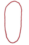 Adinas Ruby Bead Necklace