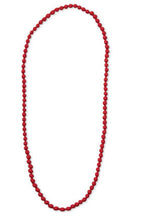 Adinas Ruby Bead Necklace