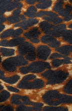 Agape Monks Robe Leopard Print Scarf