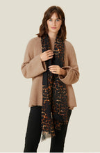 Agape Monks Robe Leopard Print Scarf