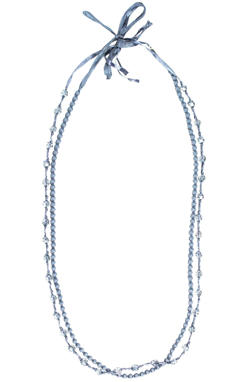 Agape Rain Long Beaded Necklace