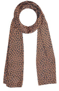 Along Amber Floral Print Scarf