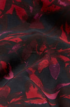 Along Black & Pink Patterned Scarf