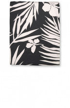 Along Black & White Print Scarf