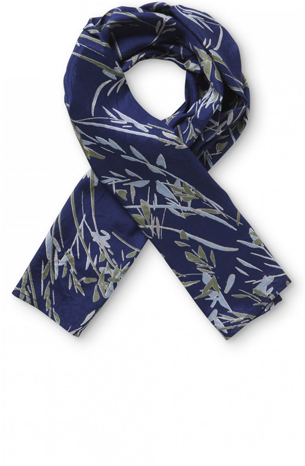 Along Blue Bird Design Scarf