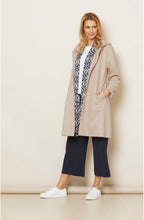 Along Blue Graphic Print Scarf
