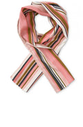 Along Blush Candy Stripe Scarf