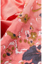 Along Blush Floral Scarf