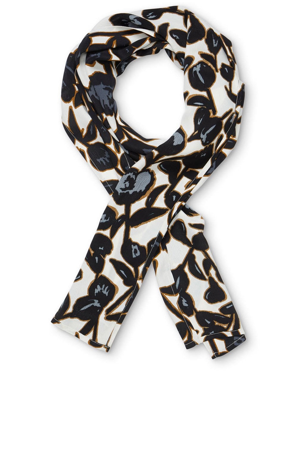 Along Bold Floral Print Scarf