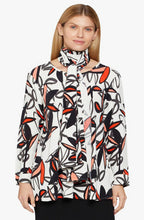 Along Bold Floral Scarf