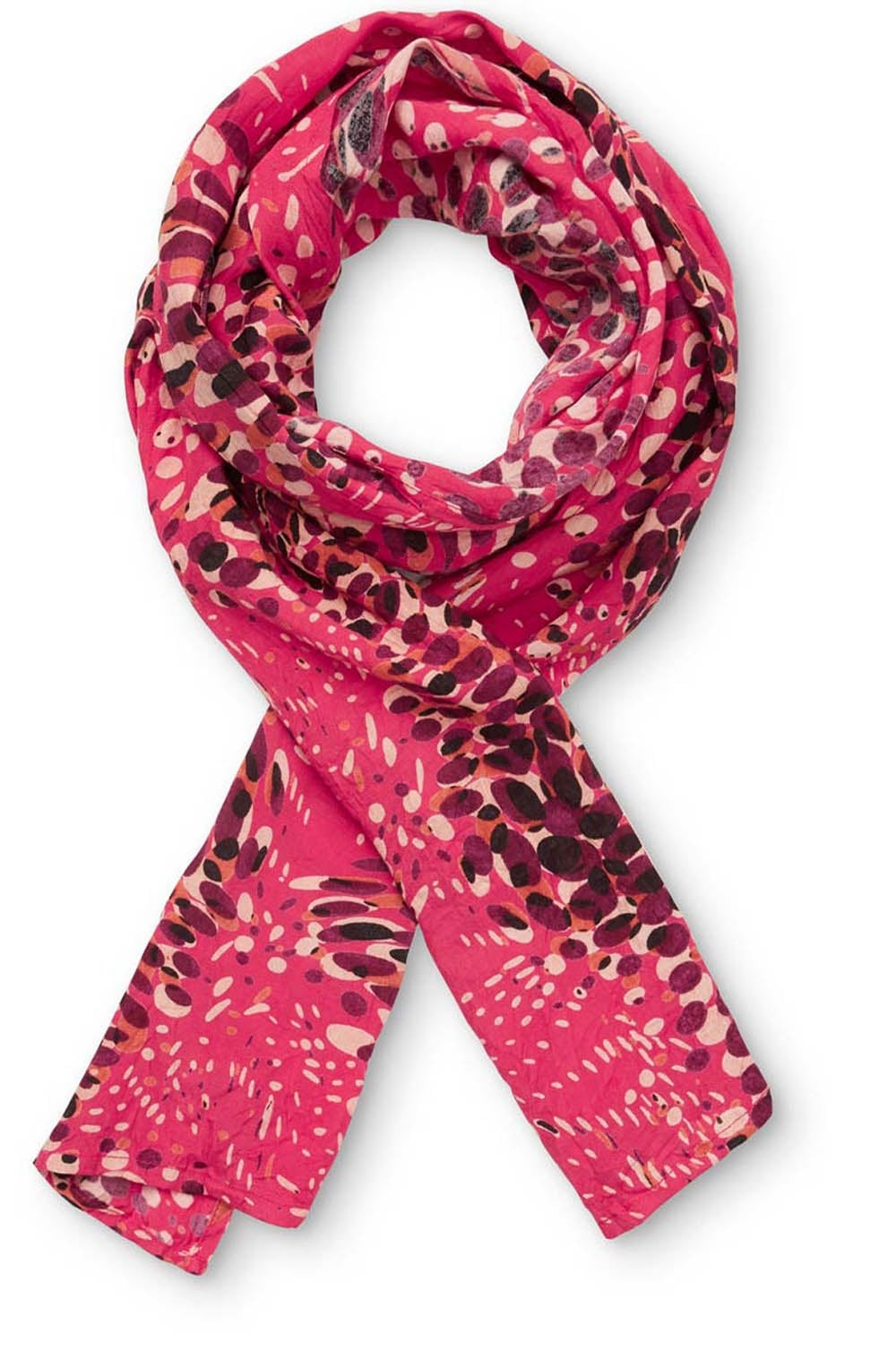 Along Bold Print Scarf