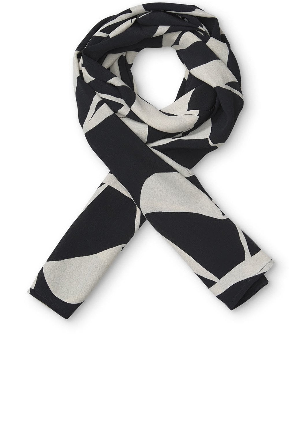 Along Bold Print Scarf