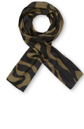 Along Bold Print Scarf