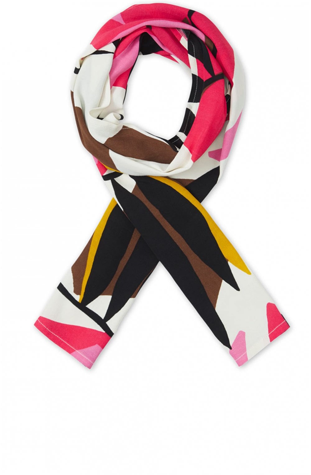 Along Bold Print Scarf