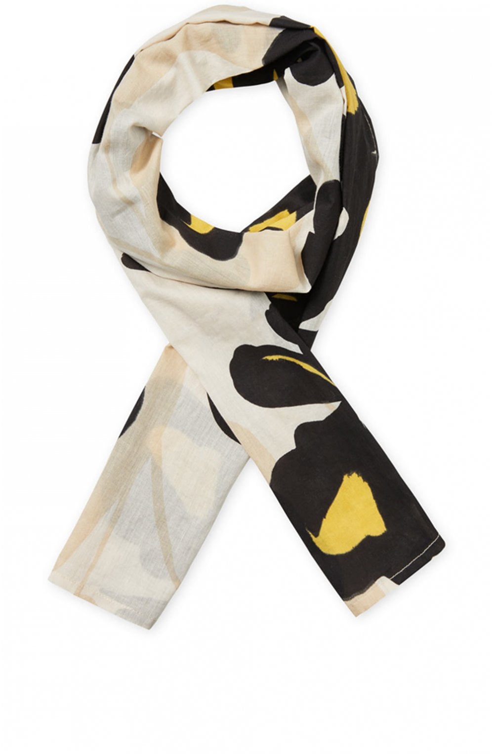 Along Bold Print Scarf
