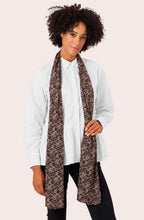 Along Dusky Orchid Floral Print Scarf