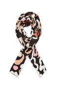 Along Dusty Rose Floral Scarf