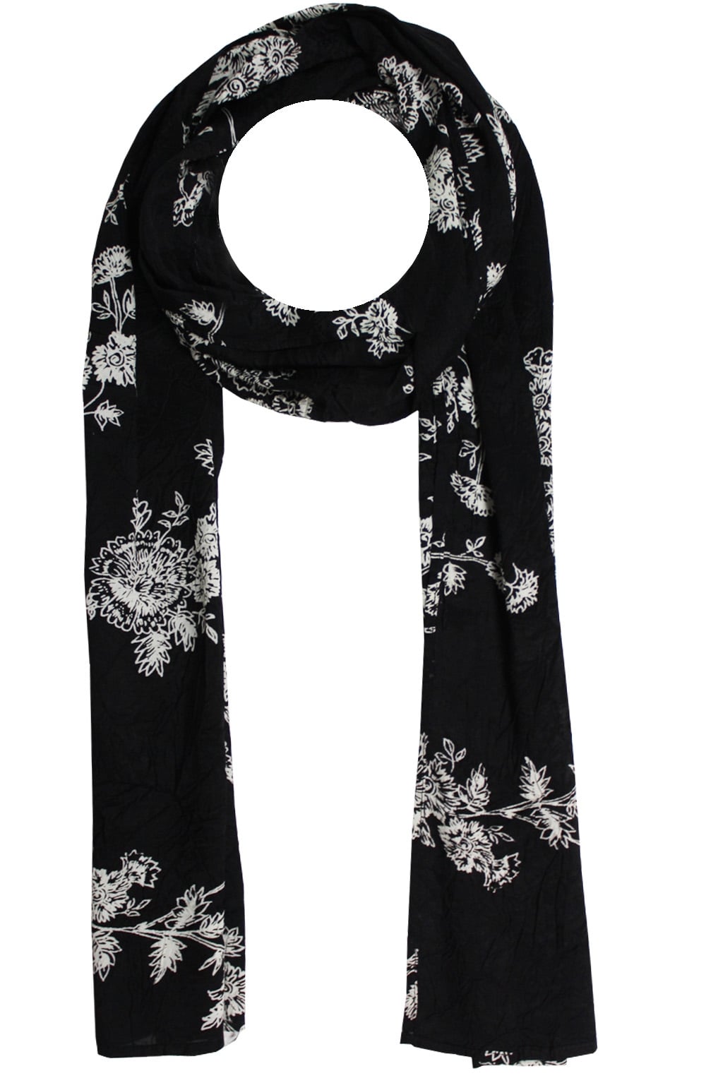 Along Floral Design Scarf