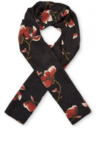 Along Floral Print Scarf