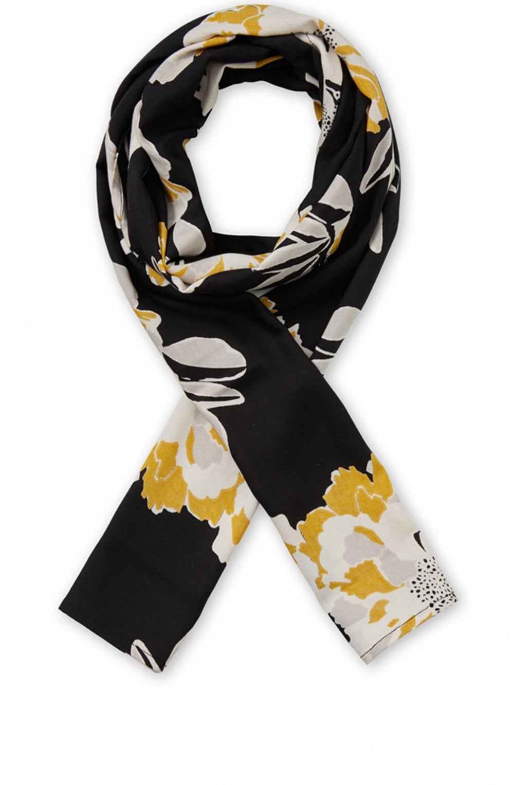 Along Floral Print Scarf