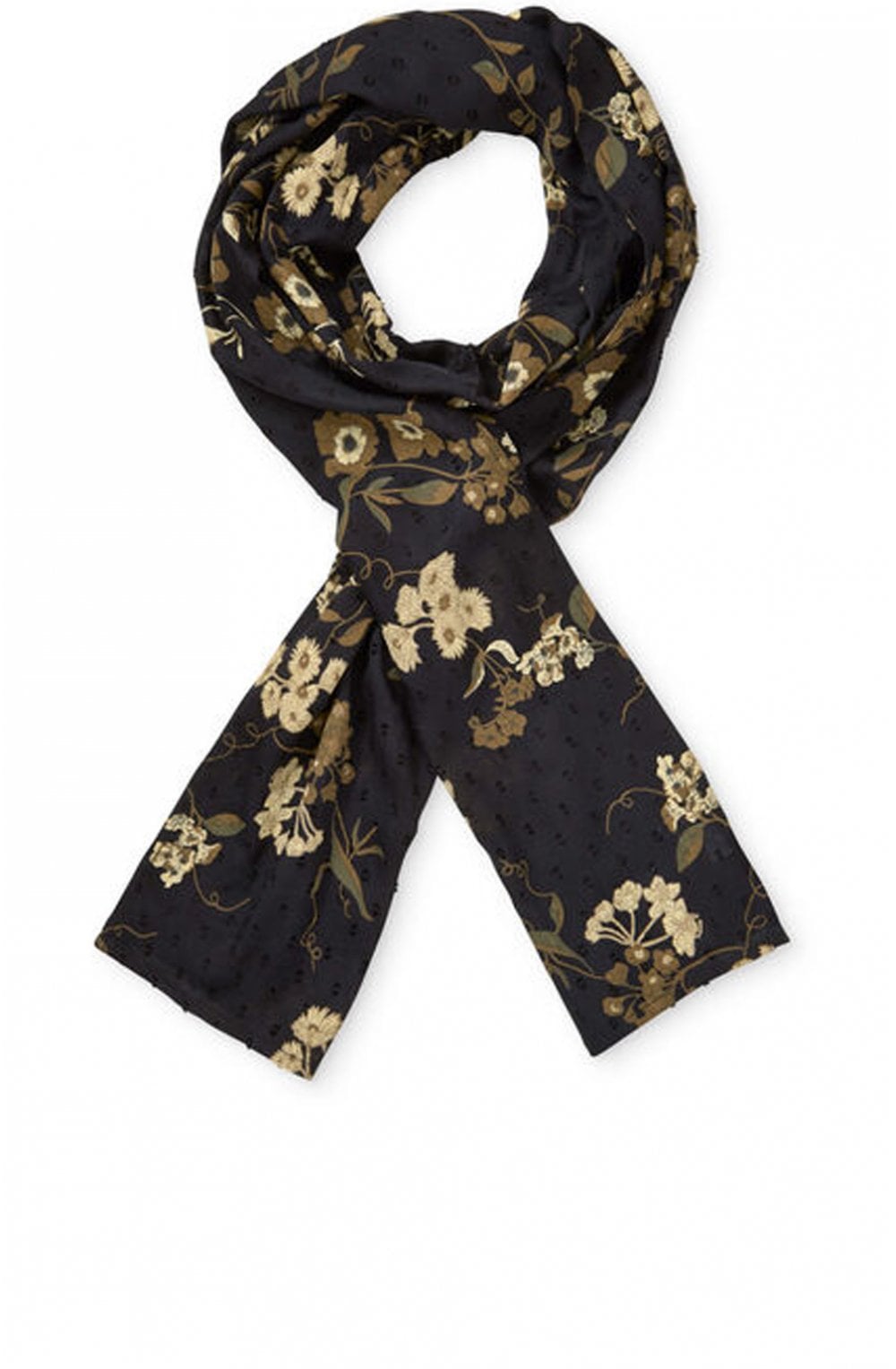 Along Floral Scarf