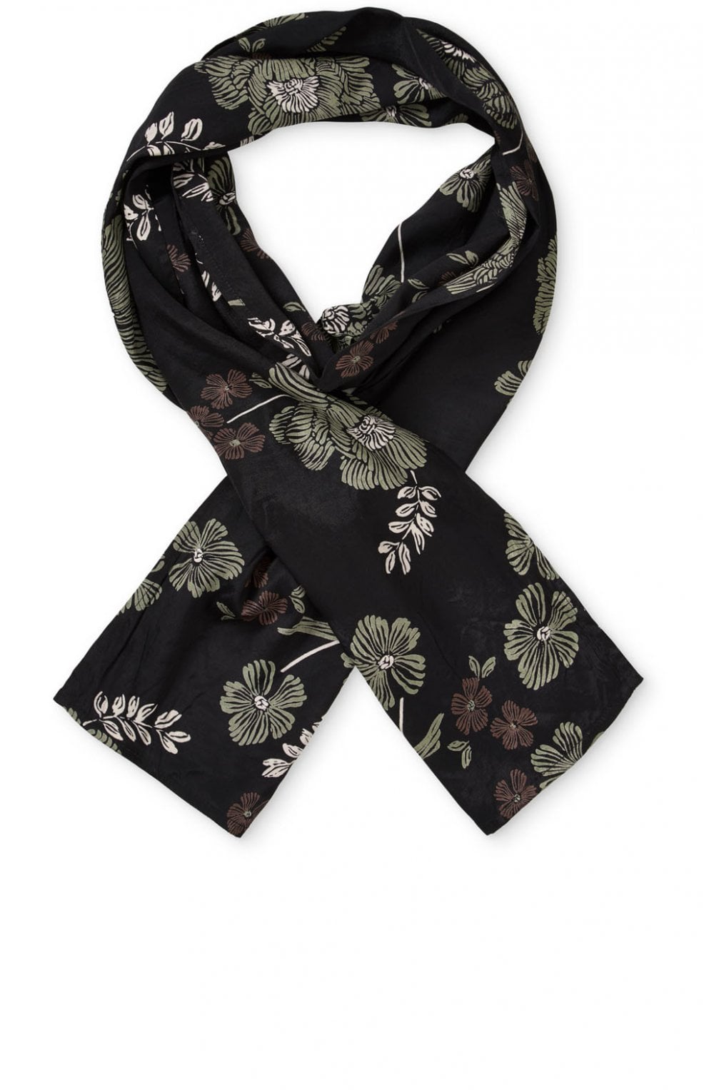 Along Floral Sea Spary Scarf