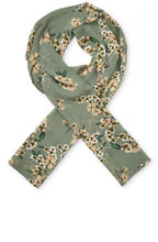 Along Floral Sea Spray Scarf