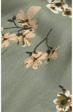 Along Floral Sea Spray Scarf