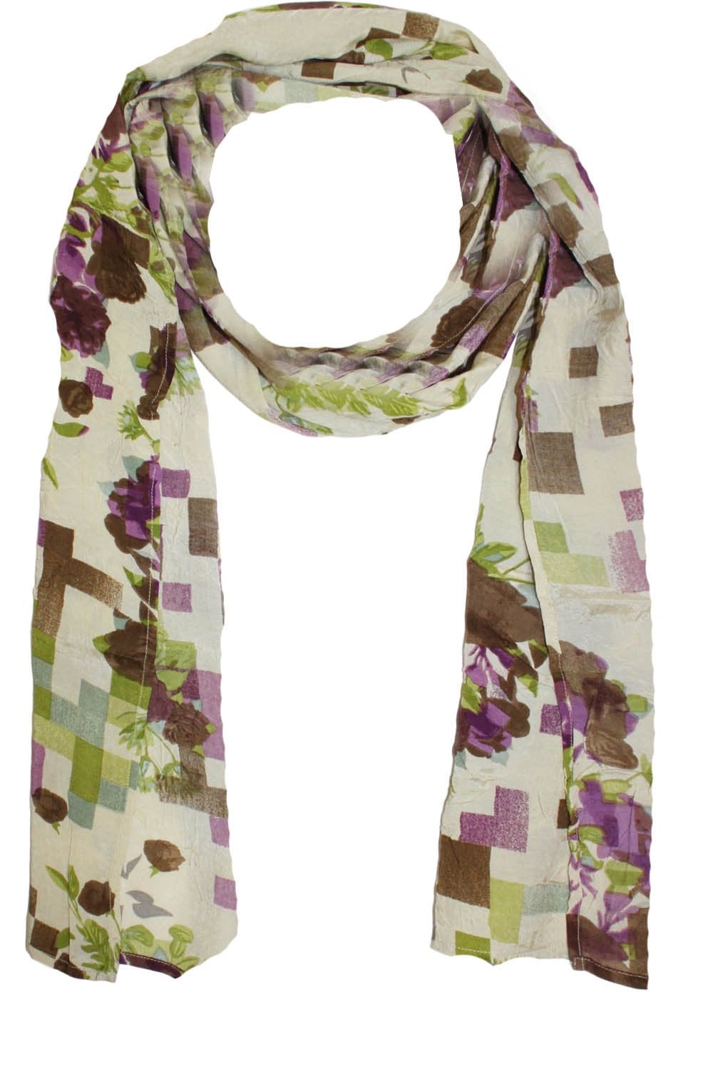 Along floral trellis Scarf