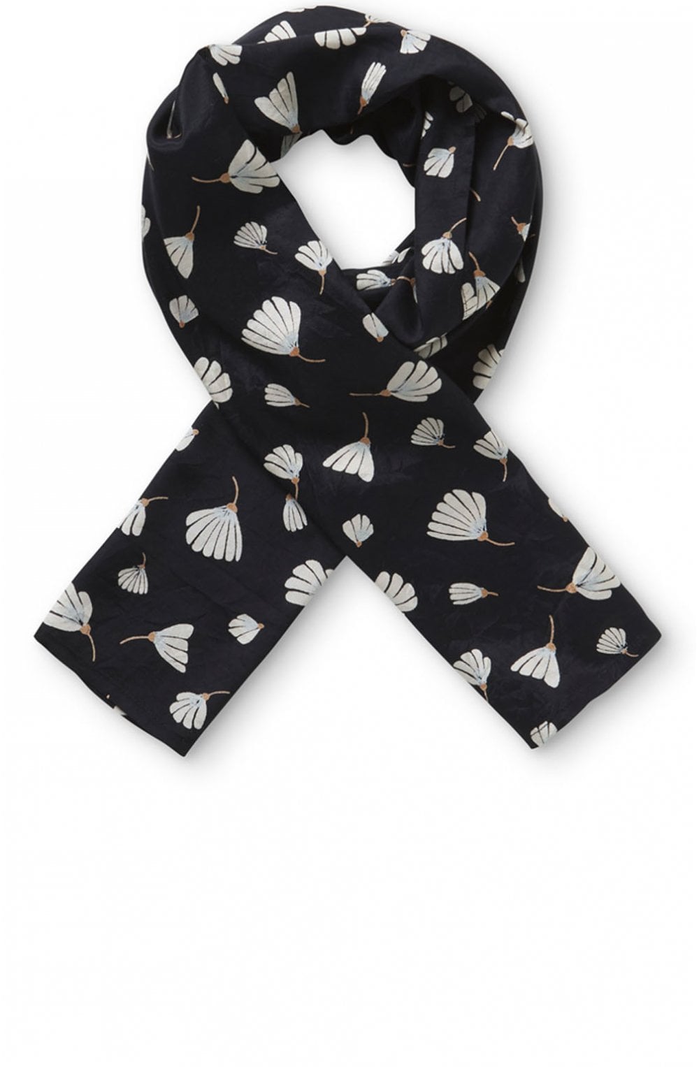 Along Flower Print Scarf
