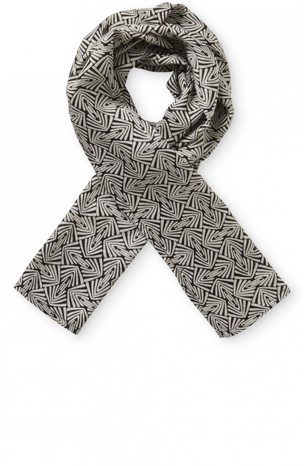 Along Geometric Print Scarf