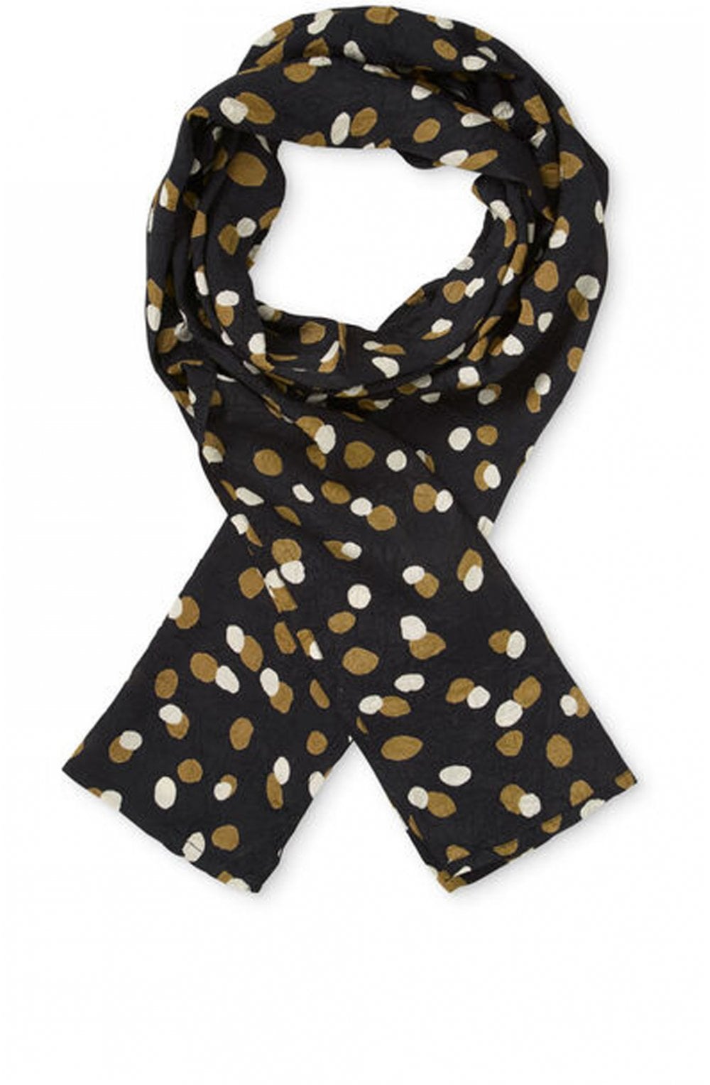 Along Ginger Spot Print Scarf
