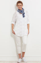 Along Greek Blue Scarf