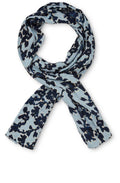 Along indigo and pale blue Scarf