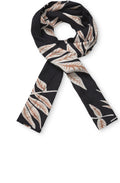 Along Leaf Print Scarf