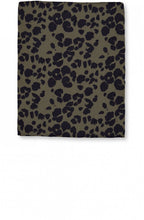 Along Leopard Print Scarf