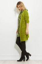 Along Lime Graphic Print Scarf